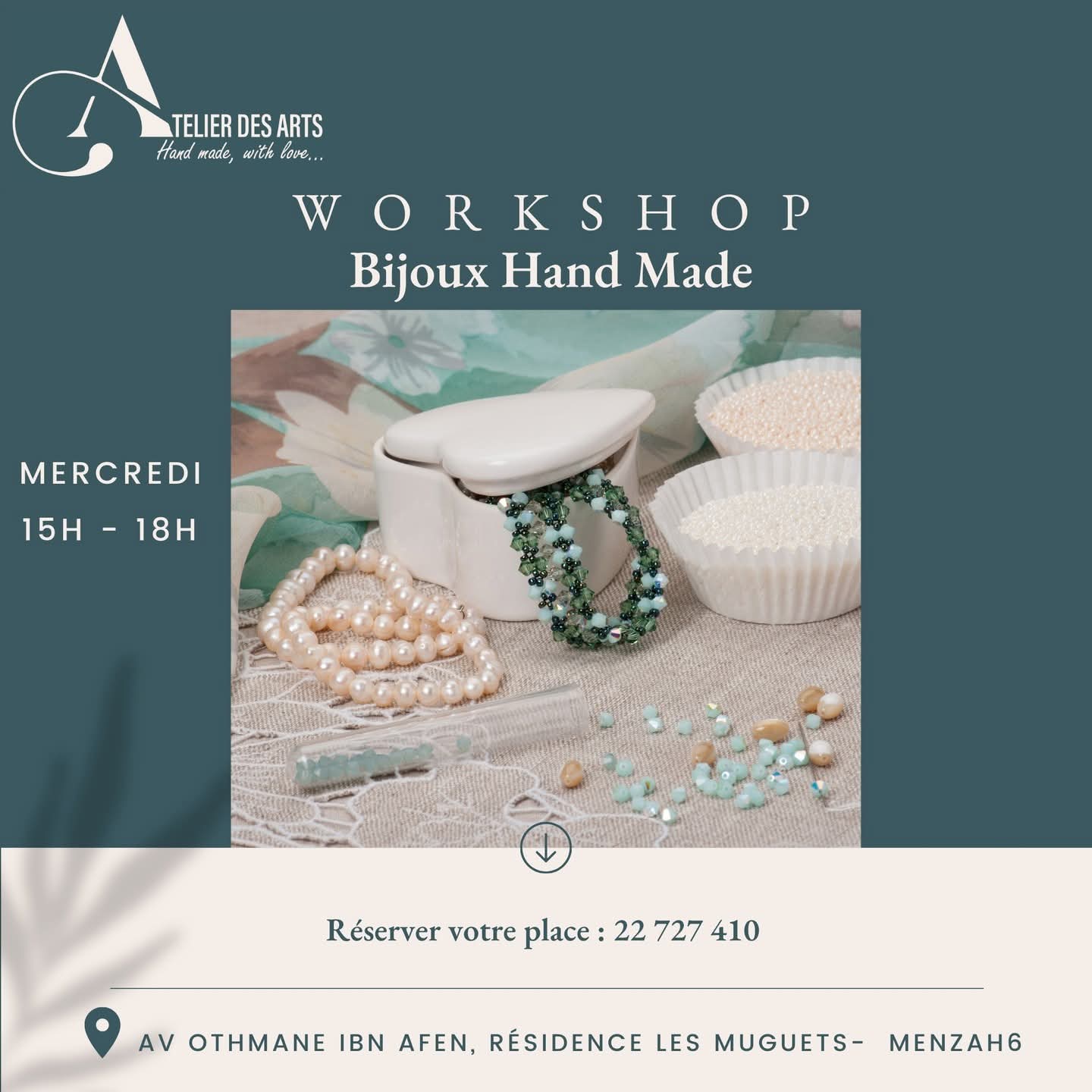 Atelier création de bijoux